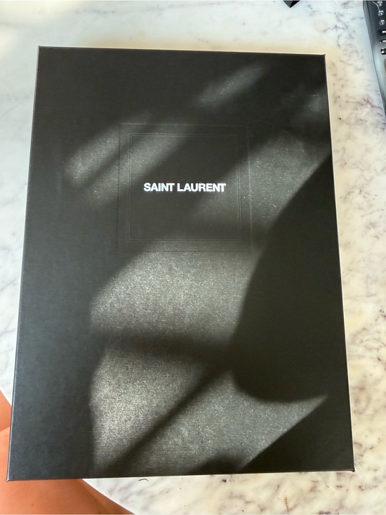 Saint Laurent Handbags - Saint Laurent Black Envelope Box